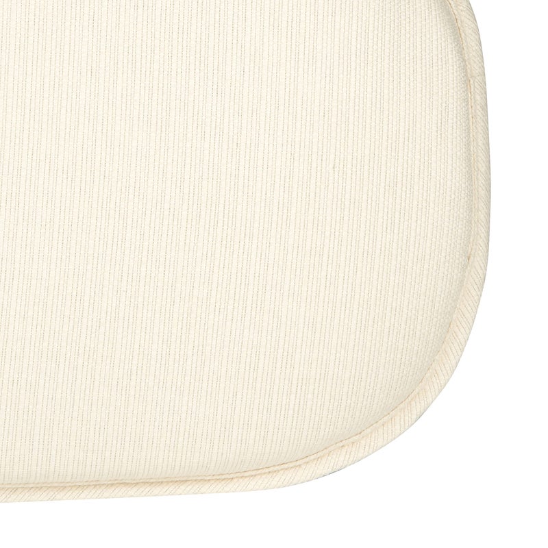 Klear Vu Gripper Omega Non-Slip Windsor Chair Cushions with Skid-Proof Seat Pad for Dining Room, Kitchen, and Office Use, 16x15 Inches, 4 Count (Pack of 1), Ivory - Image 4